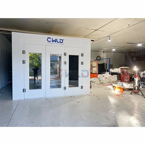 L-Awstralja Standard Downdraft Spray Booth Mingħajr Basement Installat F'Sydney